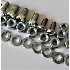 SPOJOVACÍ MATERIÁL MOTOCYKLU (BEZ MOTORU) - JAWA 350/354 - ZINKOVANÉ